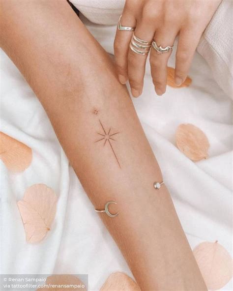 North Star Tattoo Meaning and Design A Guide to Navigating。